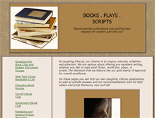 Tablet Screenshot of books-plays-scripts.com